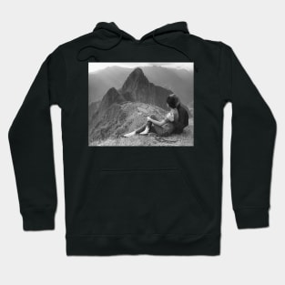 Lovers at Machu Pichu Hoodie